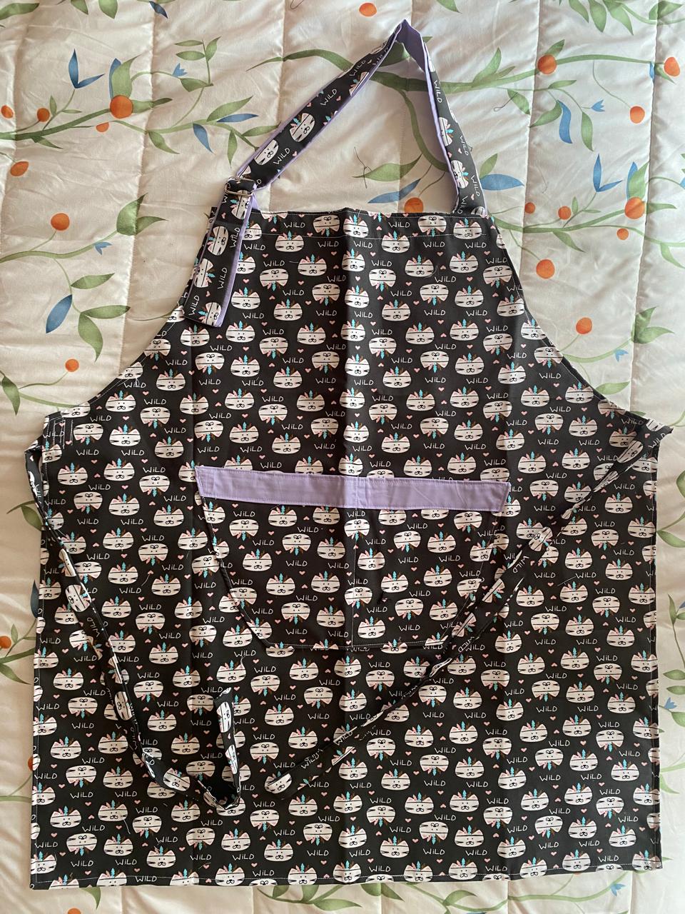 Delantal impermeable antifluido cocina