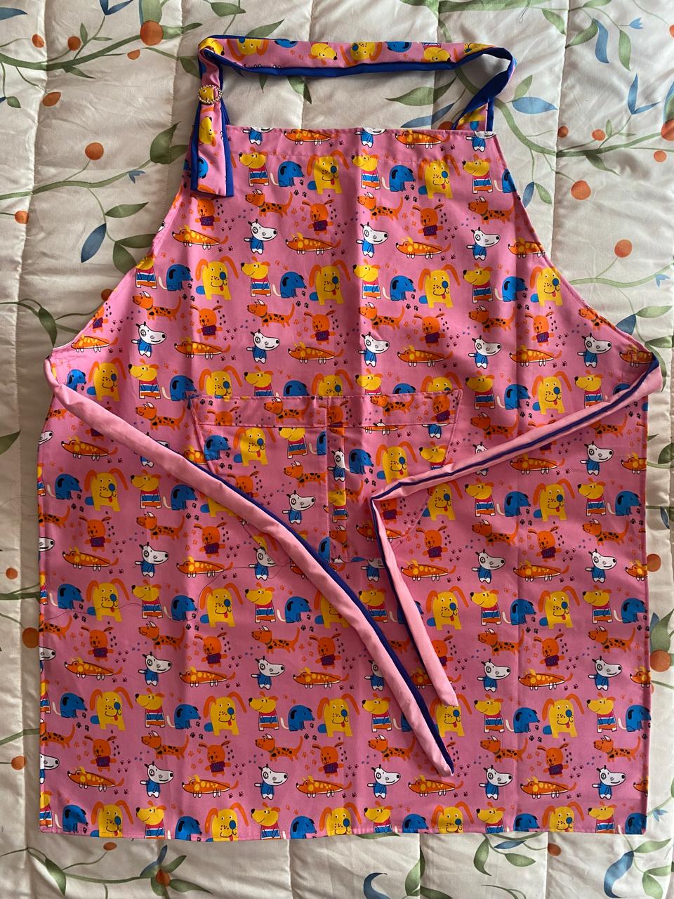 Delantal impermeable colores vivos